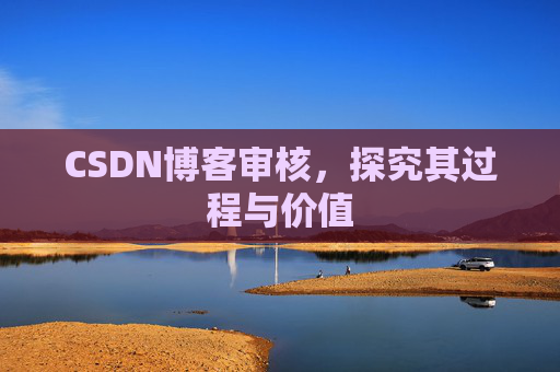 CSDN博客审核，探究其过程与价值
